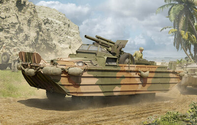 I LOVE KIT 63540 GMC DUKW-353 with 105mm Howitzer Bouwpakket Schaal 1:35