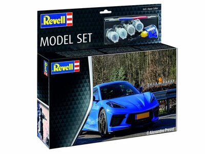 Revell 67714 Model Set Corvette C8 Coupé Schaal 1:24