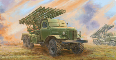 Trumpeter 01075 Soviet 2B7 Multiple Rocket Launcher BM-13 NM Bouwpakket Schaal 1:35