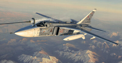 Trumpeter 01673 Su-24M Fencer-D Bouwpakket Schaal 1:72