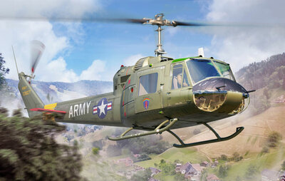 Trumpeter 05111 UH-1B Huey Bouwpakket Schaal 1:35