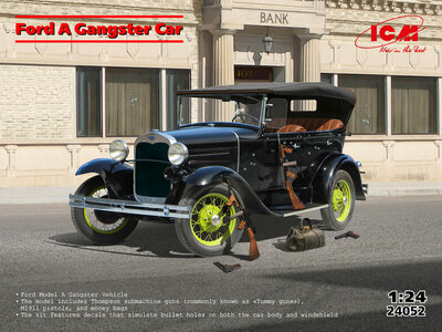 ICM 24052 Ford A Gangster Car Bouwpakket Schaal 1:24
