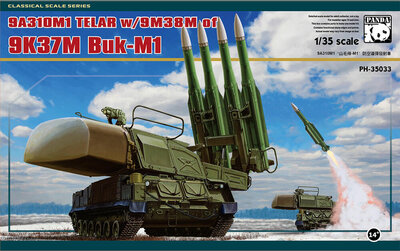 Panda Hobby  PH35033 9A310M1 TELAR w/9M38M of 9K37M Buk-M1 Maßstab 1:35