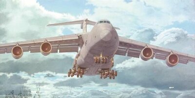 Roden 332 Lockheed C-5M Super Galaxy Bouwpakket Schaal 1:144