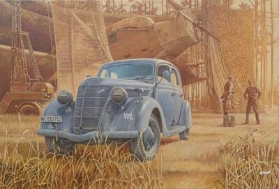 Roden 817 V8-G81A Special (1938) Bouwpakket Schaal 1:35