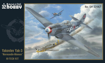 Special Hobby 100-SH32067 Yakovlev Yak-3 Normandie Niemen Schaal 1:32
