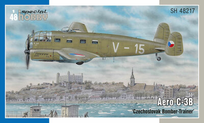 Special Hobby 100-SH48217 Aero C-3B Czechoslovak Bomber-Trainer Bouwpakket Schaal 1:48