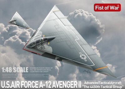 Modelcollect UA48005 U.S. Air Force A-12 Avenger II Schaal 1:48