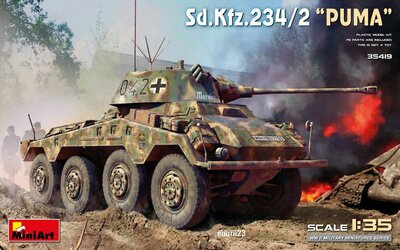 MiniArt 35419 Sd.Kfz.234/2 “Puma” Schaal 1:35