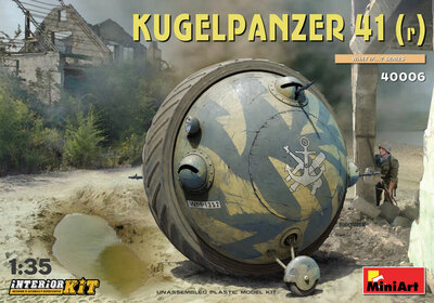 MiniArt 40006 Kugelpanzer 41( r ). Interior Kit Schaal 1:35