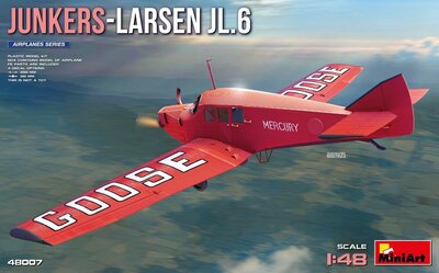 MiniArt 48007 Junkers-Larsen JL.6 Schaal 1:48
