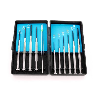 hobbytime tools HT1702 MINI PRECISION SCREWDRIVER SET – 11 PIECES