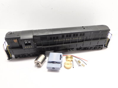 micromotor HAT002F voor Athearn Fairbanks Morse Train Master, F45, FP45, GP35, F7A & F7B (*Alleen 1973 en 1984 versies!)
