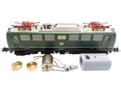 micromotor HR030C Glockenankermotor Umbausatz für Roco BR 110, BR 140, US FP7