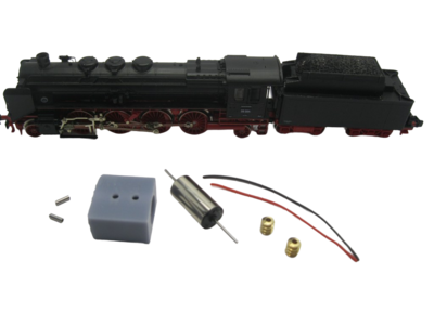 micromotor NF039G ombouwset voor Fleischmann BR 39, K.P.E.V. P 10