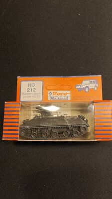 roco minitanks 212 - Raketen - Jagd - panzer HS 30