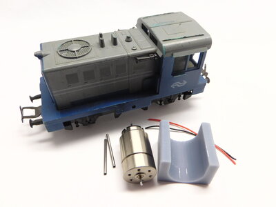 micromotor HP014 Piko Modelen mit aandrijfriem