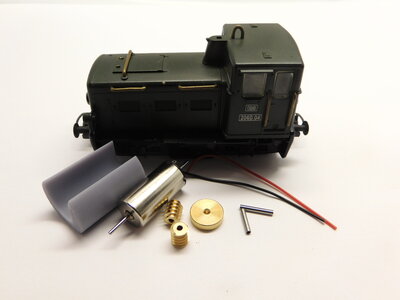 Micromotor HLI022C Liliput (Wenen) H0 ÖBB Rh 2060, FS Gr 218, FS Gr 225, VLH 2