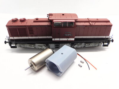 Micromotor HBR008 Brawa H0 BR 108/110/111/114/199/201-204/293/298, V100, V150