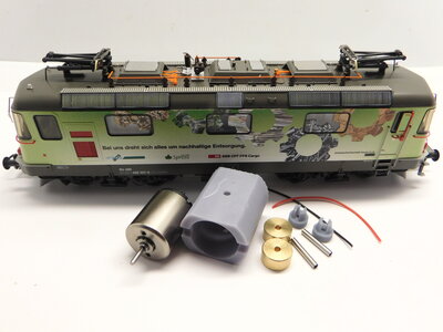 Micromotor HR050C Roco Re 4/4 II, Re 420, Re 421