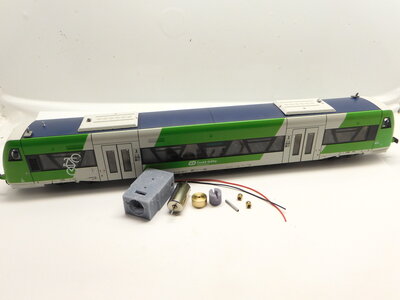 Micromotor HR049C Roco H0 RegioShuttle, RS1, V 80, BR 515, BR 628, BR 650, Rh 841, Rh 5042