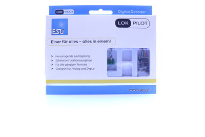 ESU 59620 DCC decoder LokPilot 5 DCC, 8-pin NEM652, gauge H0 ,0