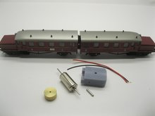 micromotor nr008f motor ombouwset voor Roco 23010-23012, 23390-23391