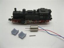 micromotor NH003 motor ombouwkit voor Hobbytrain H2931-H2932, H2934, H2940-H 2949, H3070-H3080, H3082
