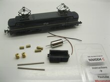 micromotor NM004C motor ombouwset voor Minitrix 12731, 12826-12828, 12866