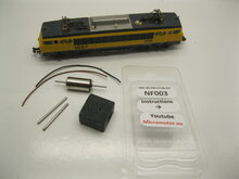 micromotor NF003G N ombouwkit voor fleischmann 7360 7361 7362 7363 7364