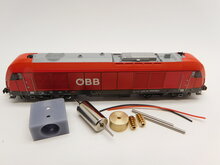 micromotor NF056C motor ombouwset voor Fleischmann BR 223, BR 253, ER20, DE2000, Re 450, Re 456, Rh 