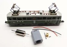 micromotor NM038G N motor ombouwset voor Minitrix Ae 6/6 (Oud)