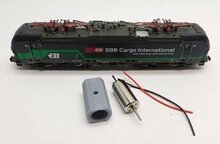micromotor NF047 N motor ombouwset voor Fleischmann Vectron, BR 193, BLS Re 475, OBB Rh 1293, BR 118
