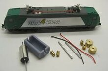 micromotor NM027C N motor ombouwset voor Minitrix BR 145, 146, 185, 186, 246, 285, SBB Re 482, 483, 