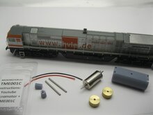 micromotor TME001C TT motor ombouwset voor Mehano 27189, 27229, 50129, 55528, 55530, 55534, 55705, 5