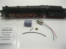 micromotor NA014G motor ombouwset voor Arnold Arnold BR 05