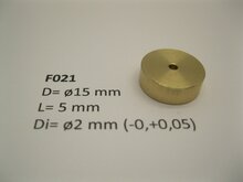 micromotor vliegwiel F021 o15 mm x 5 mm x o2 mm