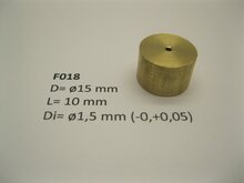 micromotor vliegwiel F018 o15 mm x 10 mm x o1,5 mm