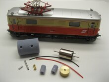 micromotor HSR005C motor ombouwset voor Roco 31022, 31024, 31026, 31033, 31050, 33210-33217, 33220-3