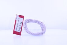 flexible electrisiteitsdraad 10 meter 0.2mm wit