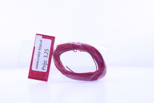 flexible electrisiteitsdraad 10 meter 0.2mm rood