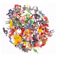 Digikeijs DR60120-N - 100 gekleurde zittende figuren N (1:160)