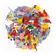 Digikeijs DR60110-H0 - 100 gekleurde staande figuren H0 (1:87)