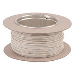 montagedraad 0,2mm2 op rol 100 meter wit