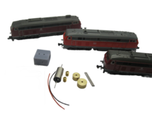 micromotor nf032C N ombouwkit voor Fleischmann V 160 BR 210 BR 218