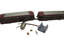 micromotor NM026C motor ombouwset voor Minitrix VT 98 DB, KHH, KVG,VT 798, Schienenbus, u.a.