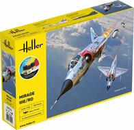 1:48 Heller 35422 Mirage IIIE-O-R-RD-EE-EA - Starter Kit Plastic kit