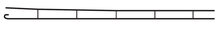 sommerfeldt 419 N Verkoperd rijdraad 0,5 x 230 mm open (5 stuks)