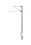 sommerfeldt 117 HO DB H-profiel sectiemast van nieuwzilver (5 stuks) afbeelding